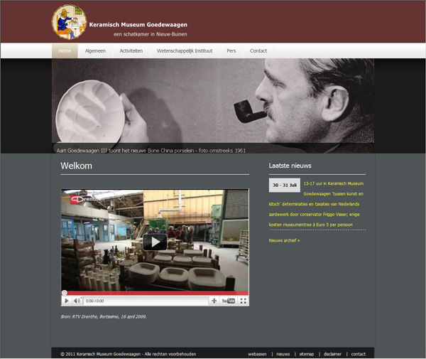 Snapshot of this website