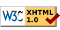 Valid XHTML 1.0 Transitional
