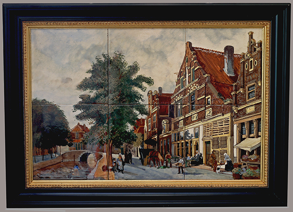 Nr.: 381, Te koop aangeboden Tegel tableau 