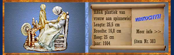 Nr.: 383, Te koop aangeboden sieraardewerk van Haga