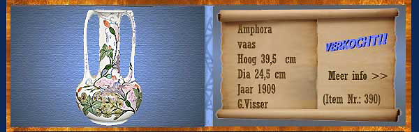 Nr.: 390, Te koop aangeboden sieraardewerk van Amphora