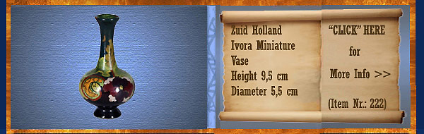 Nr.: 222, On offer decorative pottery of Zuid Holland Ivora