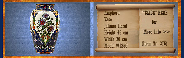 Nr.: 375, On offer decorative pottery of Amphora