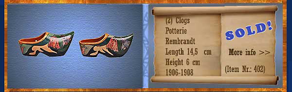 Nr.: 402, On offer decorative pottery of Rembrandt