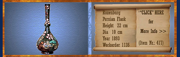 Nr.: 417, On offer decorative pottery of Rozenburg