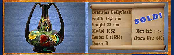 Nr.: 440, On offer decorative pottery of Brantjes