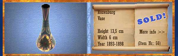 Nr.: 56, On offer decorative pottery of Rozenburg